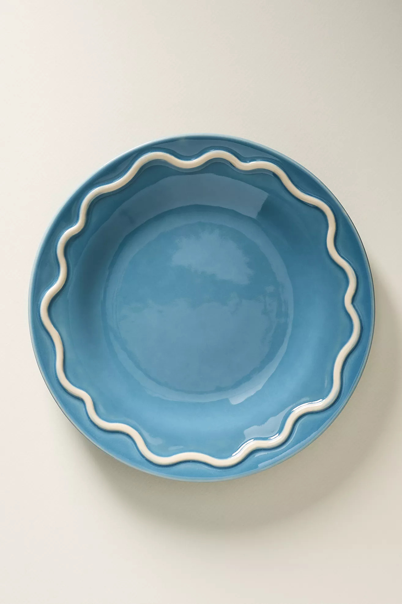 Lucie Portuguese Stoneware Dinner Plates, Set of 4 | Anthropologie (US)