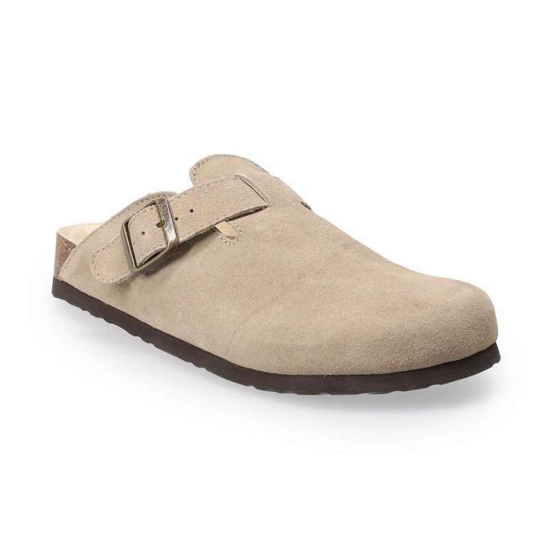 Sonoma Goods For Life Waterford Women's Suede Clogs, Size: 11, Lt Beige | Kohl's