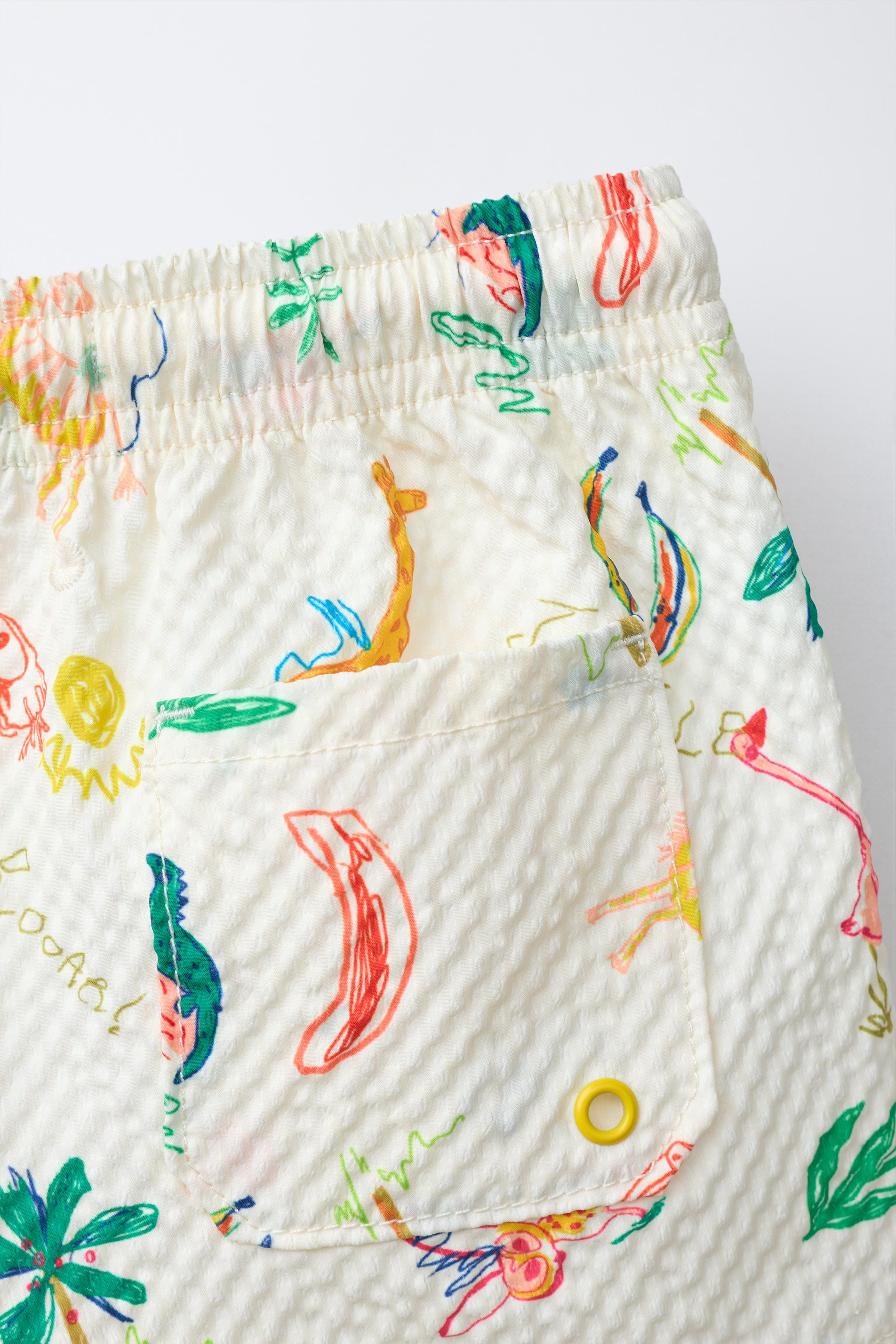 2-6 YEARS/ ANIMAL PRINT SWIM SHORTS | Zara US