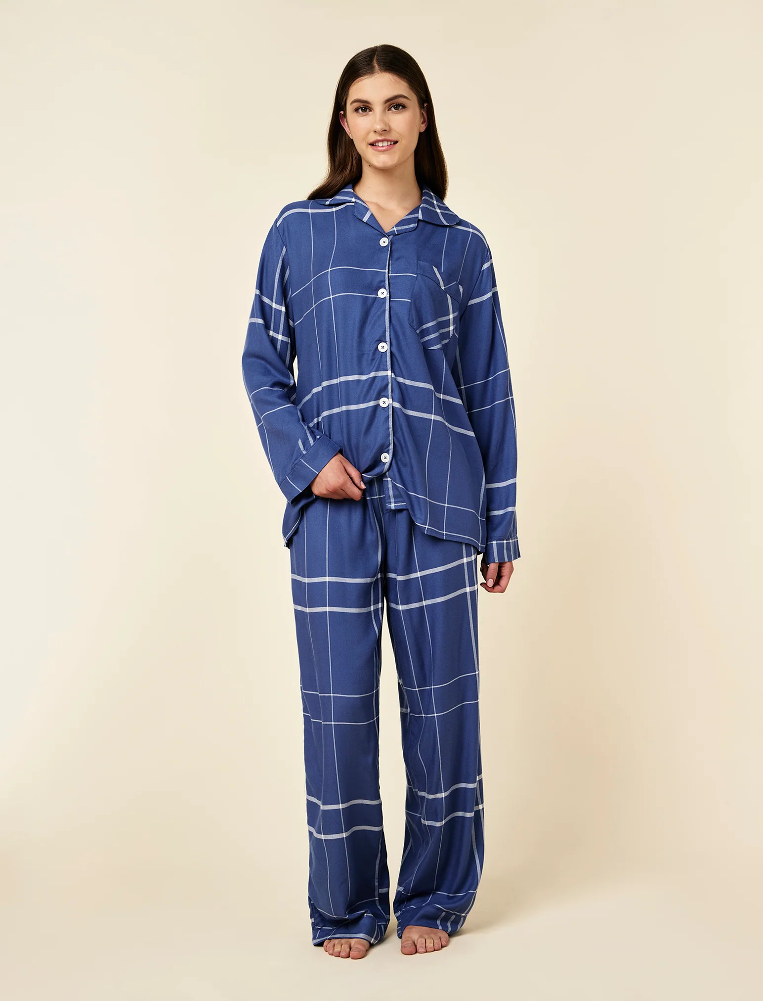 Comfy Plaid PJ Set | Papinelle Sleepwear US
