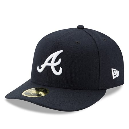 Atlanta Braves New Era Road Authentic Collection On-Field Low Profile 59FIFTY Fitted Hat - Navy | Walmart (US)