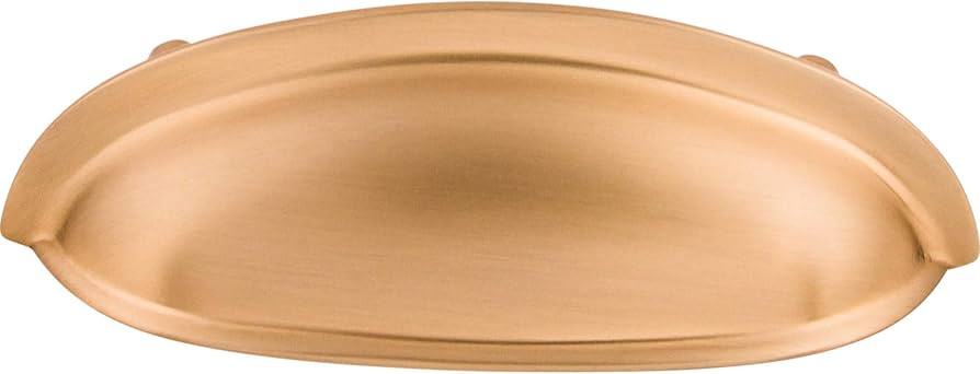 Top Knobs M1675 Somerset Collection 3" Somerset Cup Pull, Brushed Bronze | Amazon (US)