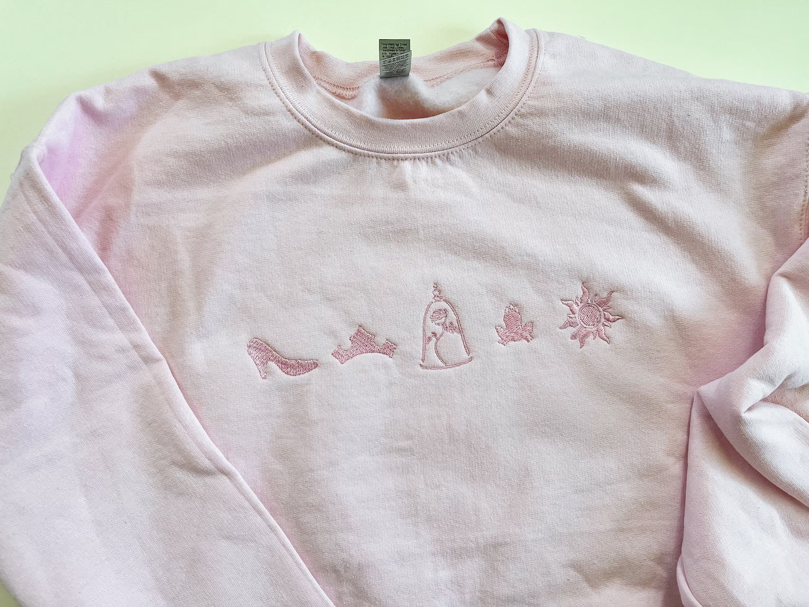 Princess Icons Embroidered Shirt, Princess Shirt, Magic Kingdom Shirt - Etsy | Etsy (US)