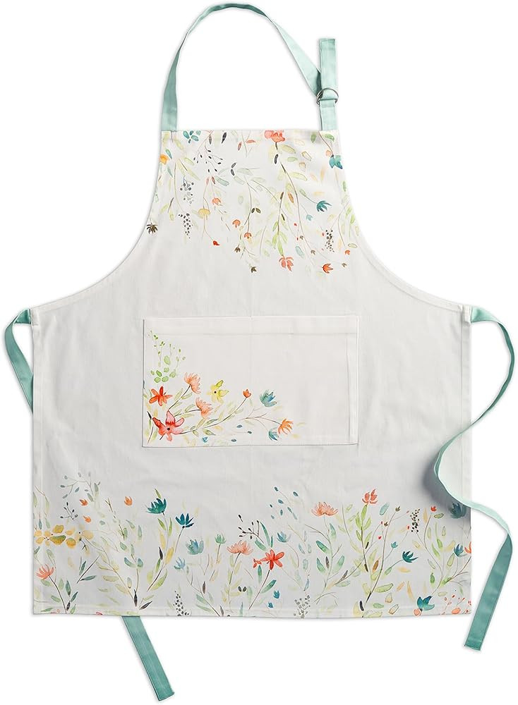 Maison d' Hermine 100% Cotton Apron for women with Pocket Kitchen Chef Apron for Men Cooking Spri... | Amazon (US)