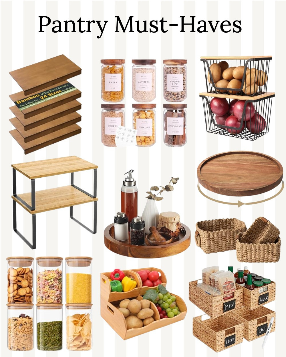 Pantry essentials you didn’t know you needed 🛒 #AmazonFinds #Amazonhome #Pantry  

 #LTKMothersDay #LTKmomlife #LTKHome