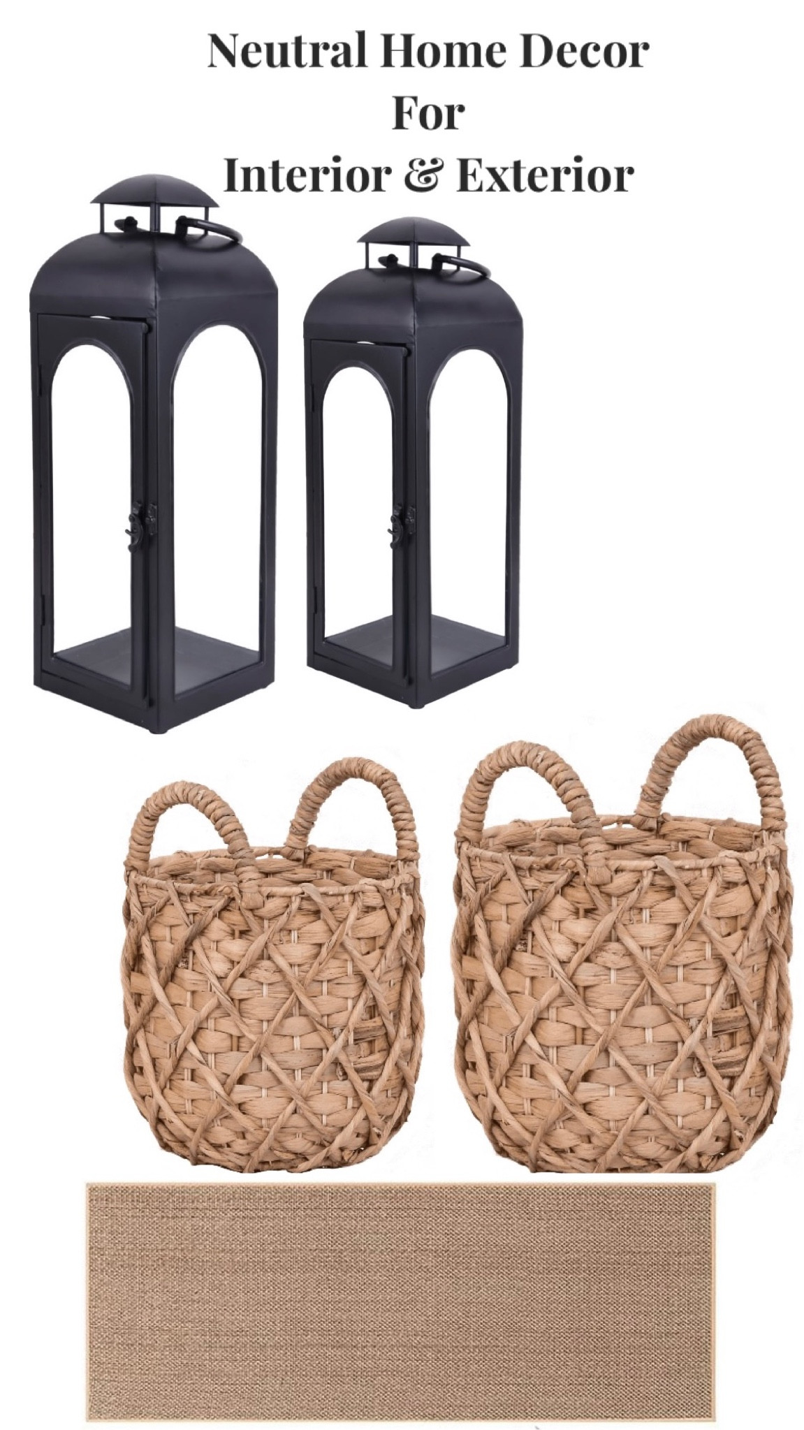 Netural home decor that works for interior & exterior 

#LTKhome #LTKFind #LTKGiftGuide