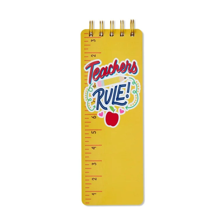 Teachers Rule Lined Notebook, Multicolor, Valentine's Day by Way To Celebrate | Walmart (US)