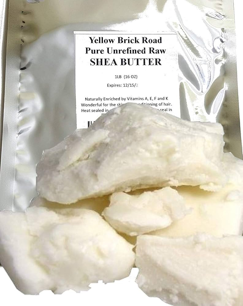 Yellow Brick Road 100% Raw Unrefined Shea Butter-African Grade a Ivory 1 Pound (16oz)… | Amazon (US)