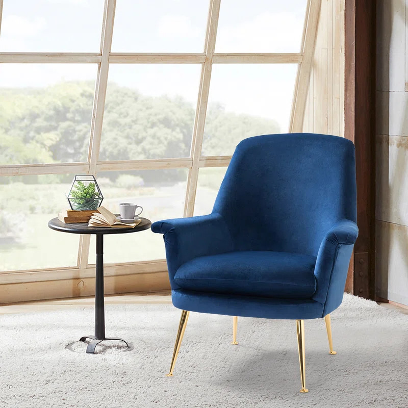 30.1'' Wide Velvet Armchair | Wayfair North America