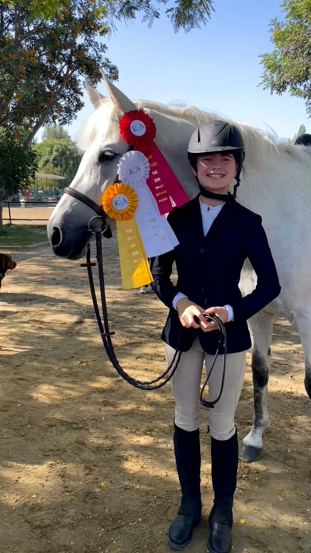 Equestrian competition weekends are fun! Linking the showcoat, breeches, riding boots, and helmet that my daughter is using. 

#horselover #teengirl

#LTKmomlife #LTKKids