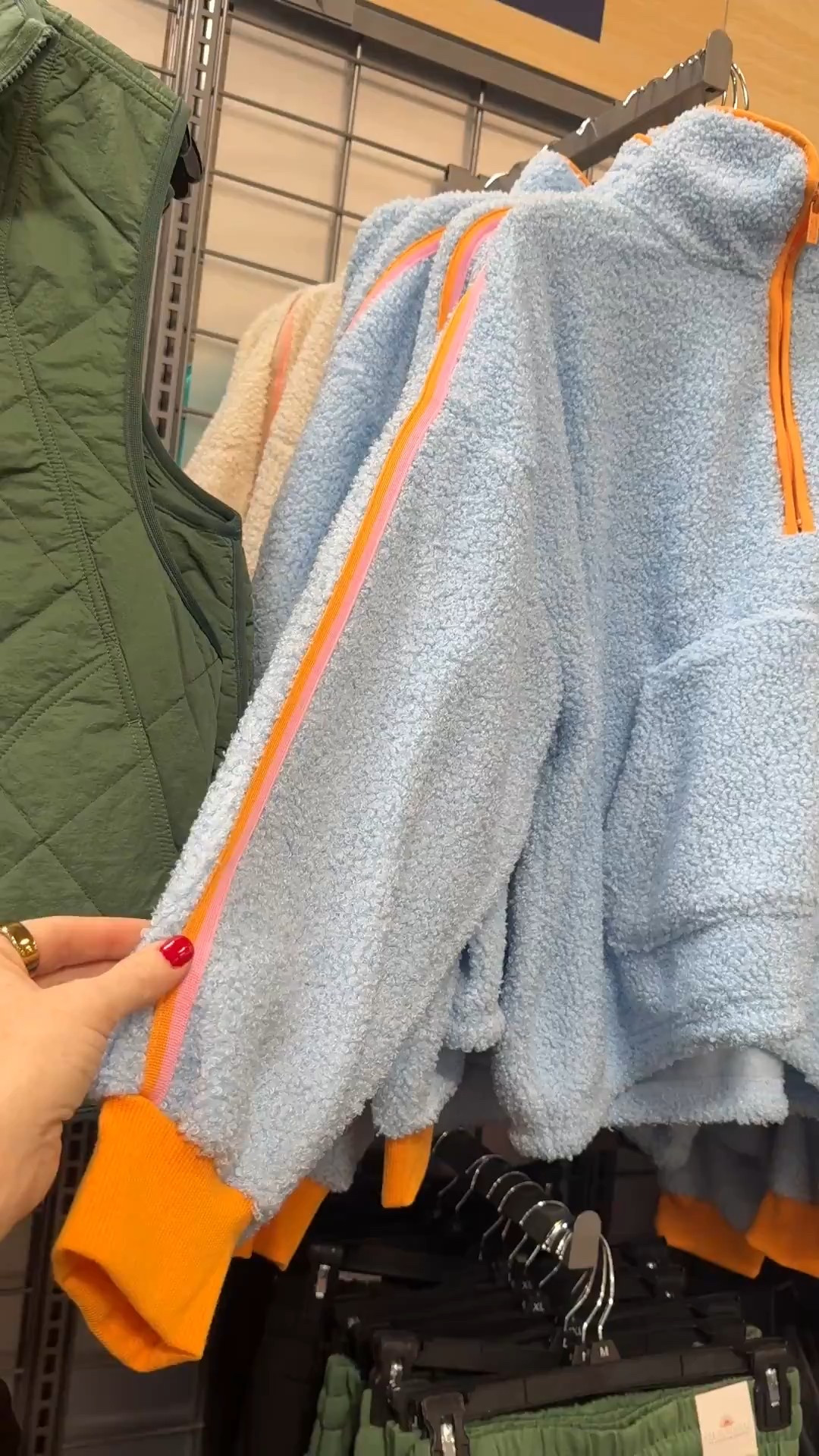 Love the color of this fleece pullover from academy!! 

#LTKFindsUnder50 #LTKGiftGuide