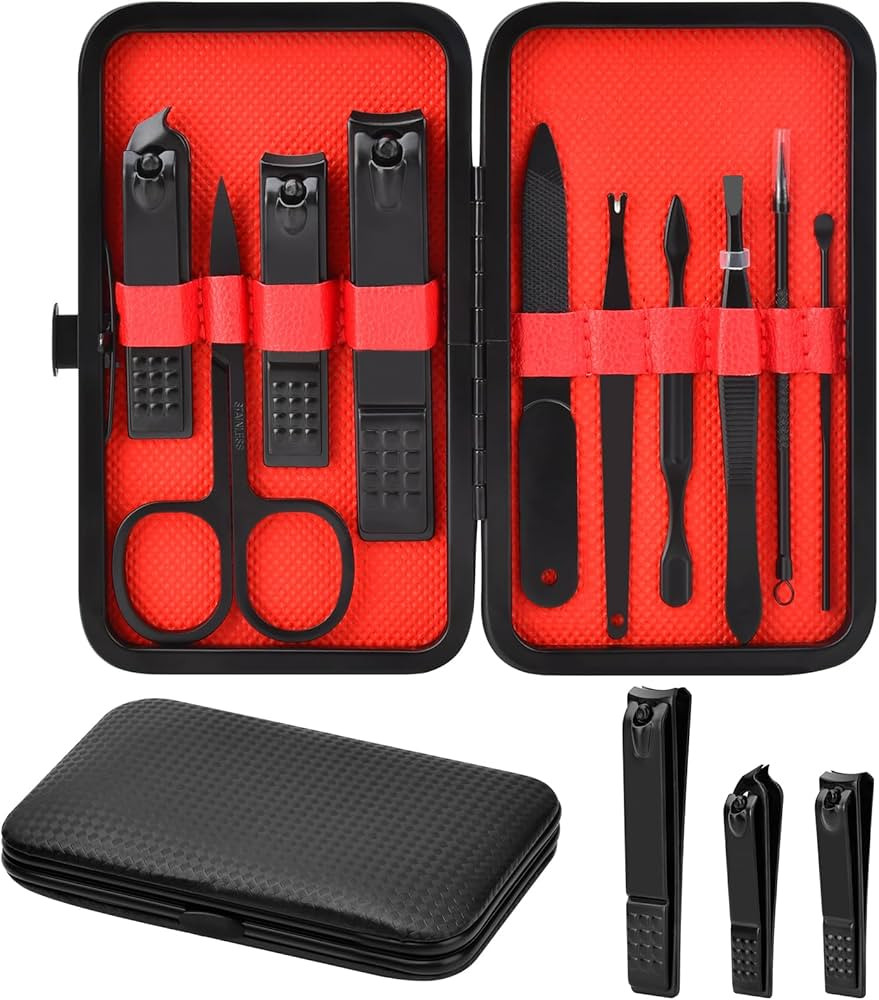 Stocking Stuffers for Men Teen Boys Manicure Set Valentines Day Gifts for Him Professional Stainl... | Amazon (US)
