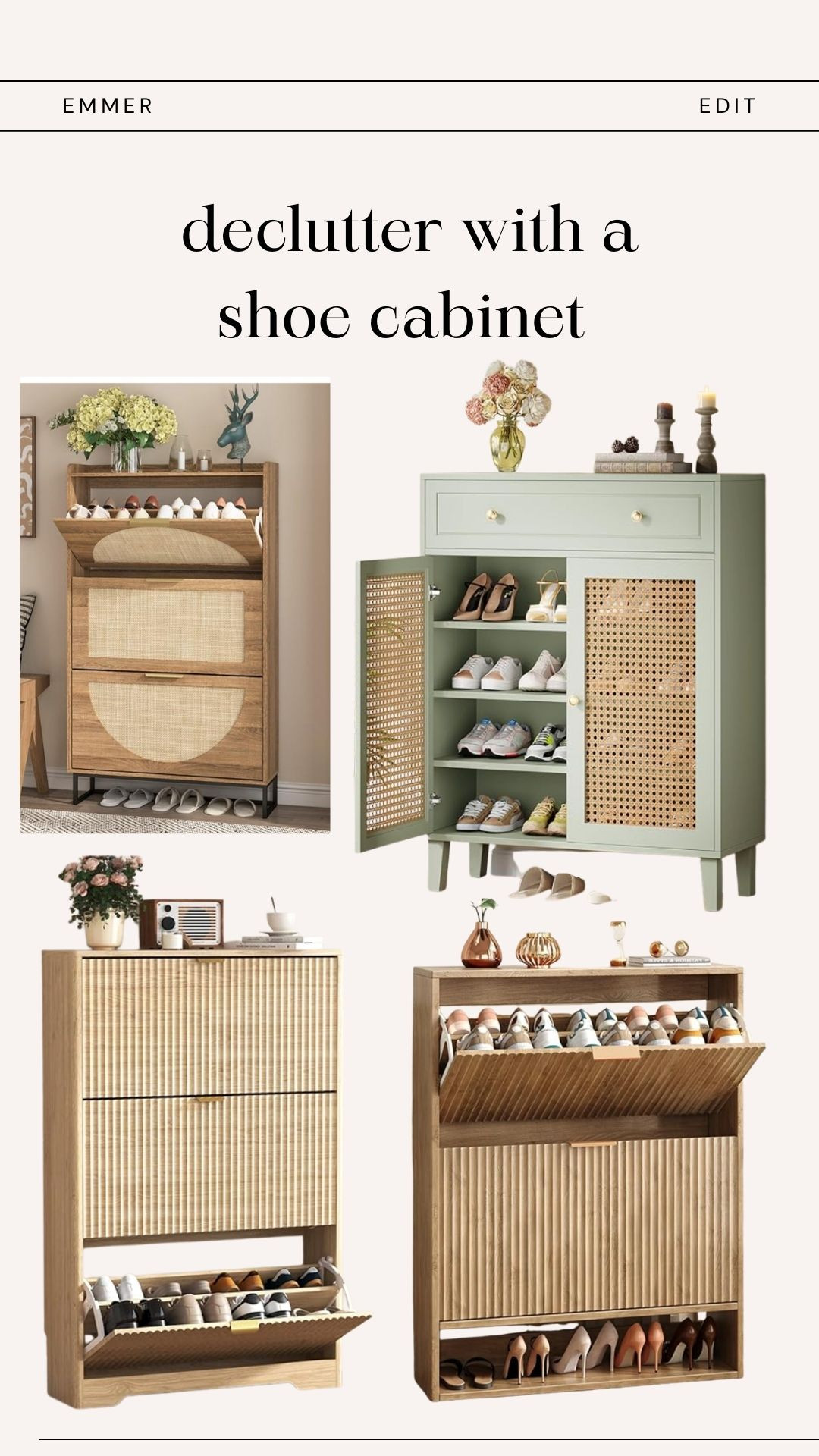 It's that time of year where I start to want to work on decluttering my home and these shoe cabinets are a perfect way to get those pesky shoes out of your entryway! 

 #LTKHoliday #LTKHome