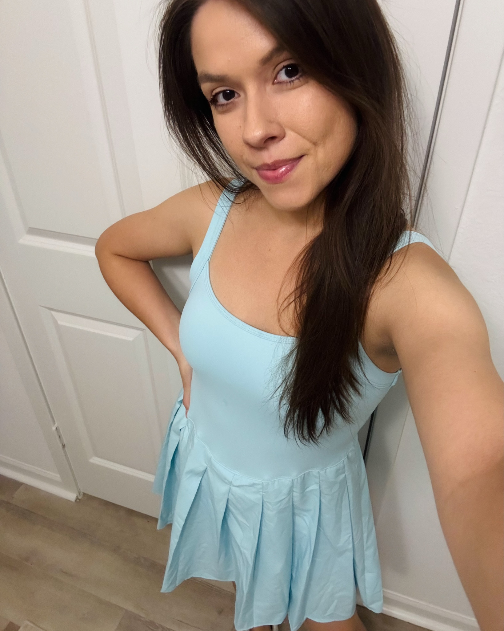 I’ve been living in athletic dresses! Honestly enjoying wearing these this summer than anything else. Trying to get as many colors as possible🩵 

#amazon #amazonfashion #amazonathletic #athleticdress #athleticfit #ootd 

#LTKSummerEdit #LTKActive #LTKPetite