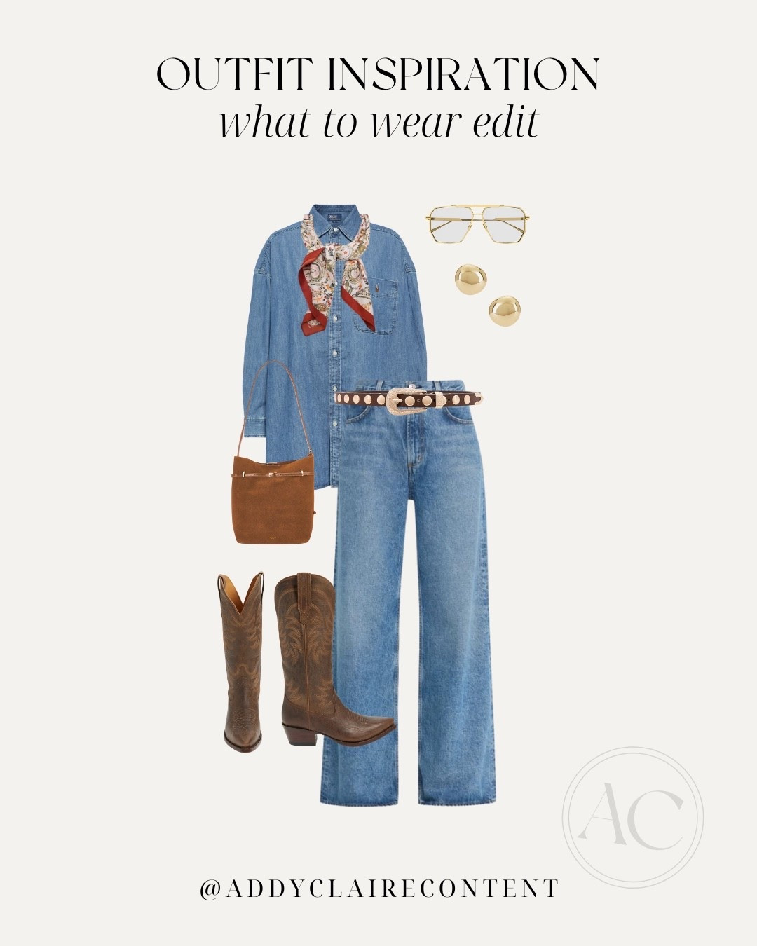 Western Inspired Outfits 🤠
Country concert outfit summer/ Gameday outfit/ brown purse/ cowboy boots/ denim outfit/ Festival outfit ideas/ Country concert outfit/ country concert outfit ideas/ country concert fits/ Morgan wallen concert outfit/ megan moroney concert outfit, Luke combs concert outfit/ Riley green concert outfit

#LTKU #LTKSeasonal #LTKStyleTip