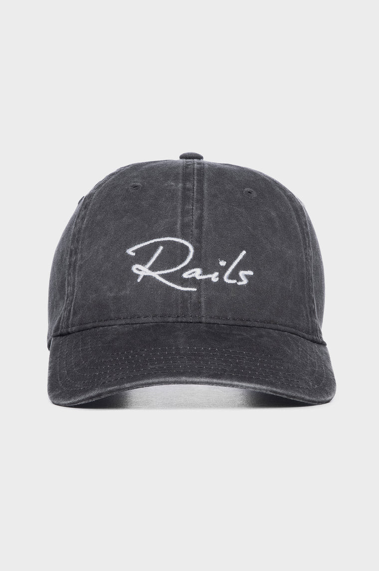 ANNIVERSARY BASEBALL CAP - WASHED RED | Rails UK
