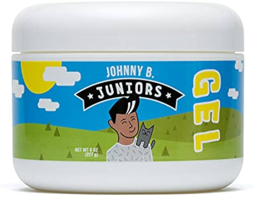 JOHNNY B. Juniors Hair Styling Gel for Kids 8 oz. Jar | Amazon (US)