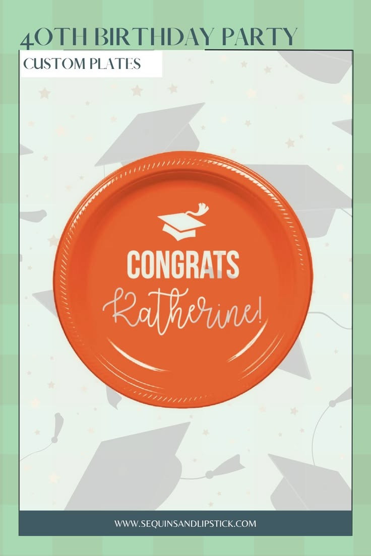 Celebrate big milestones in style with custom graduation party plates personalized just for your celebration! 🎓 These personalized party plates are perfect for graduation parties, milestone birthdays, and special celebrations.  

 #LTKSeasonal #LTKU