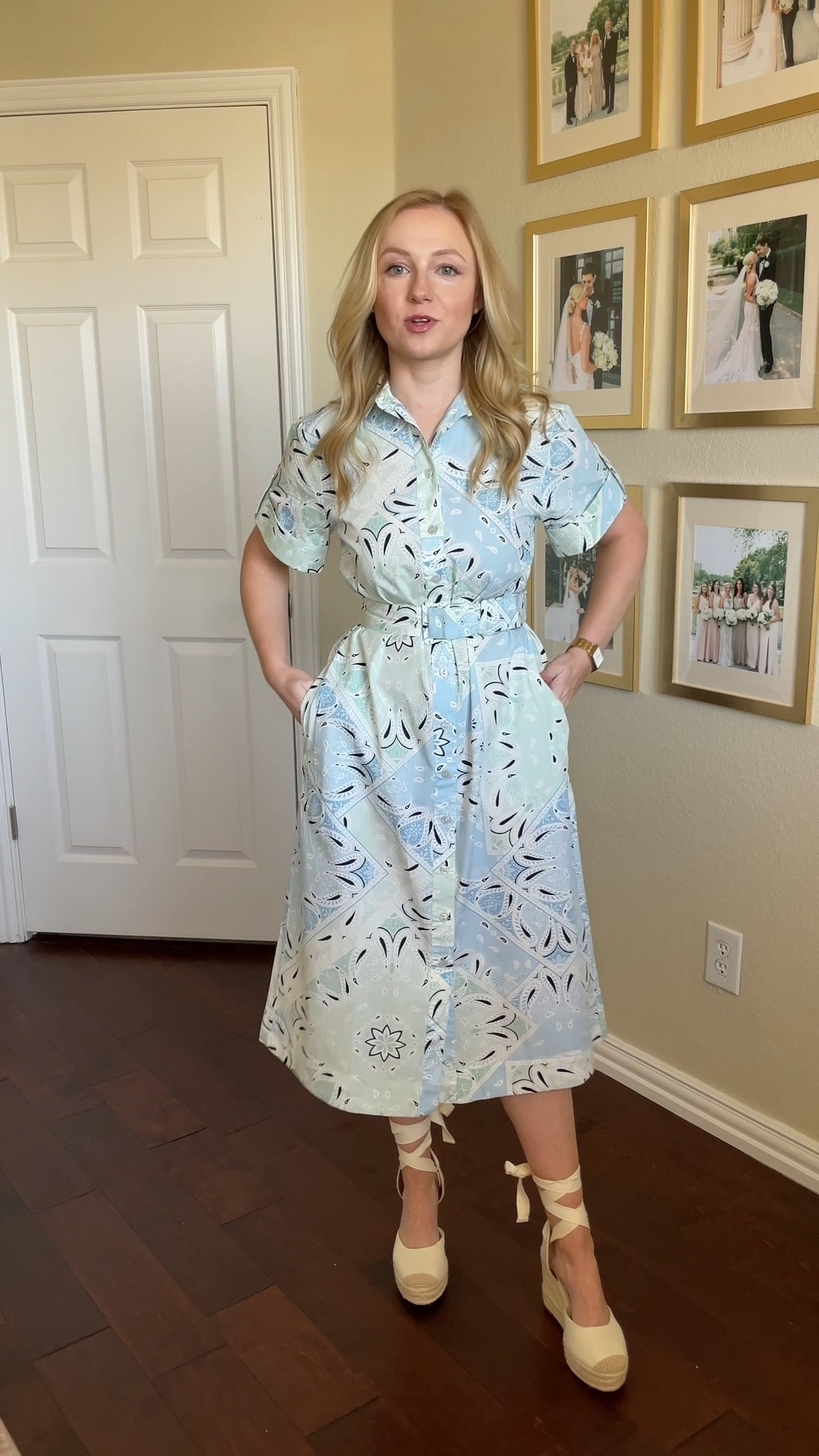 This paisley print is so fun, and would be perfect with a blazer! Wearing a 0P

#LTKPetite #LTKSeasonal #LTKWorkwear