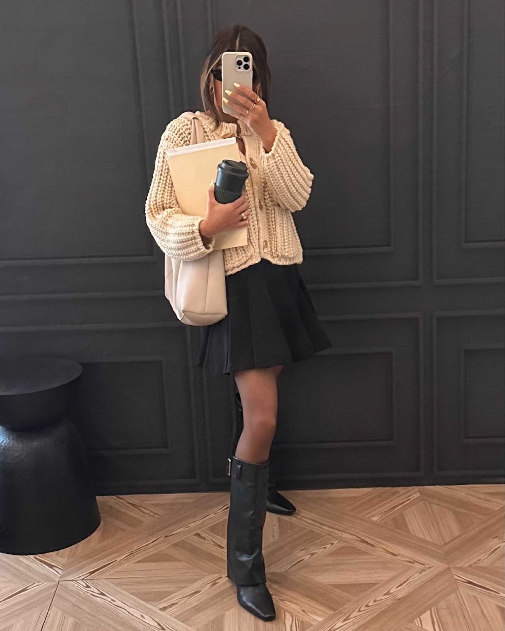 Thursday in new favorite super chunky knit sweater and folder boots 🫶🏽

Originally got this hidden skort dress for an event where we were sitting in stadium seats for several hours…but have worn it at least 3 more times since! 

Zara under 100 🙌🏽🙌🏽🙌🏽



#LTKFindsUnder100 #LTKWorkwear #LTKStyleTip