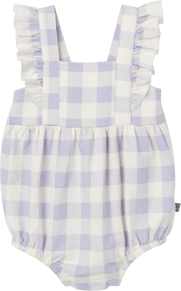 Modern Moments by Gerber Baby Girls' Sleeveless French Terry Romper | Amazon (US)