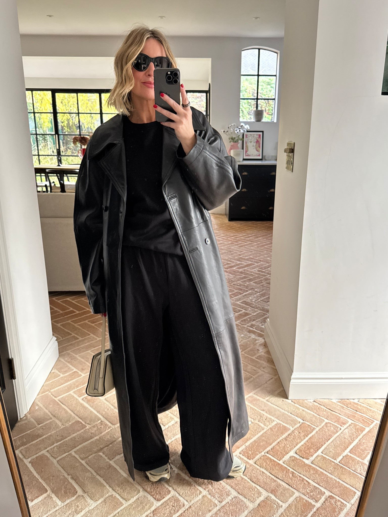 Black tracksuit + leather trench + ASICS 

SKIMS | trainers | Co-ord | loungewear 

#LTKstyletip #LTKeurope #LTKhome