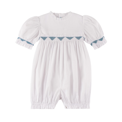 Southern Belle Smocked Girls Romper | Feltman Brothers