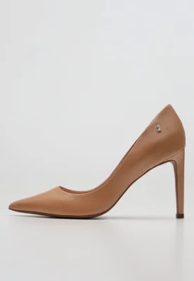 Scarpin Santa Lolla Salto Fino Nude | Dafiti (BR)