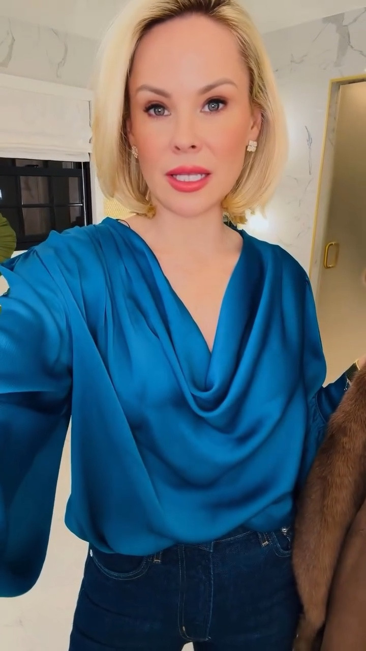 New favorite top and some #fauxfur delights 💫 #teggyfrench