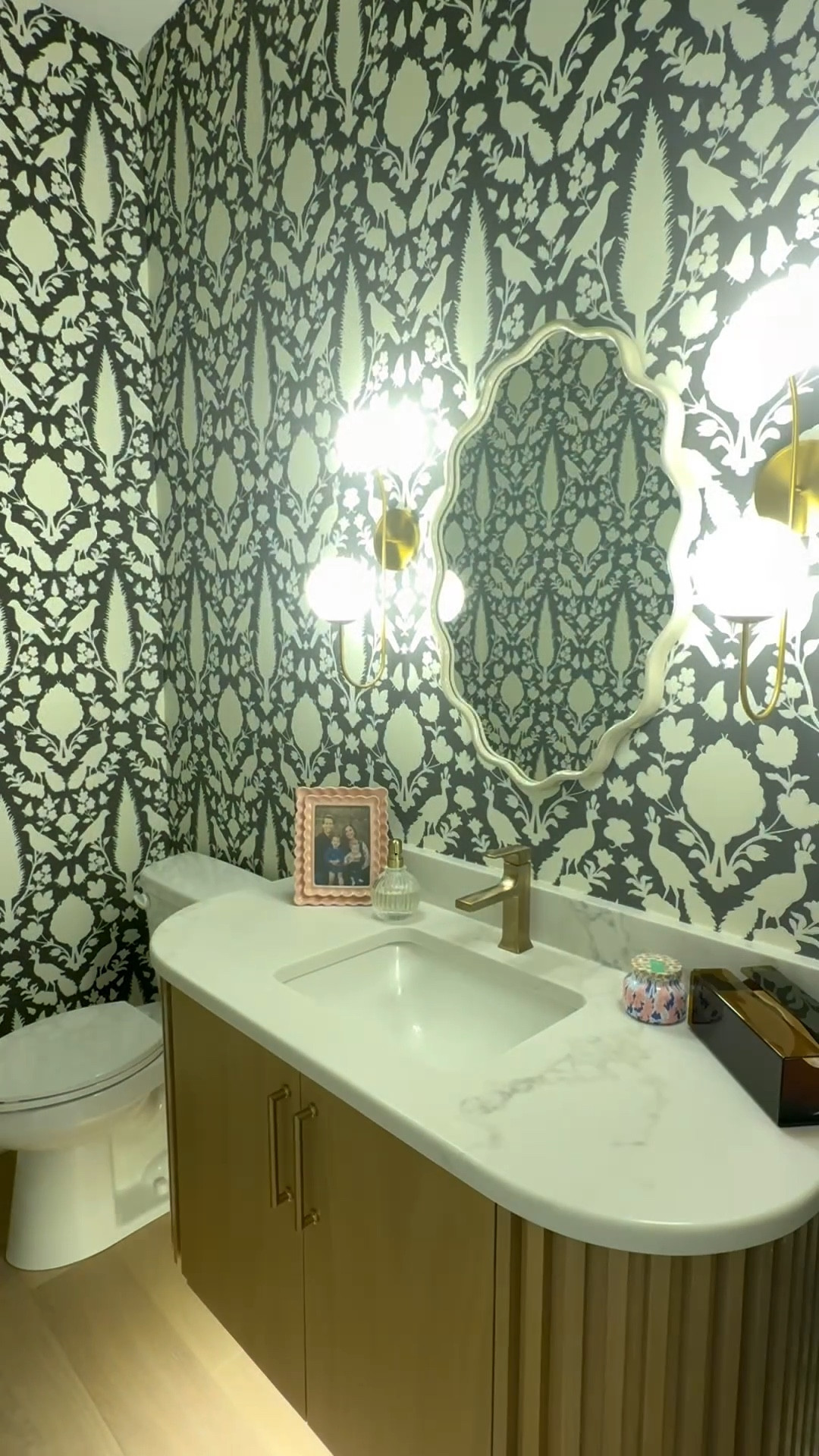 new home diaries: powder bath details 

#LTKFindsUnder50 #LTKHome #LTKFindsUnder100