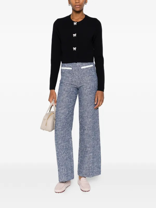 bow jewellery button cardigan | Farfetch Global