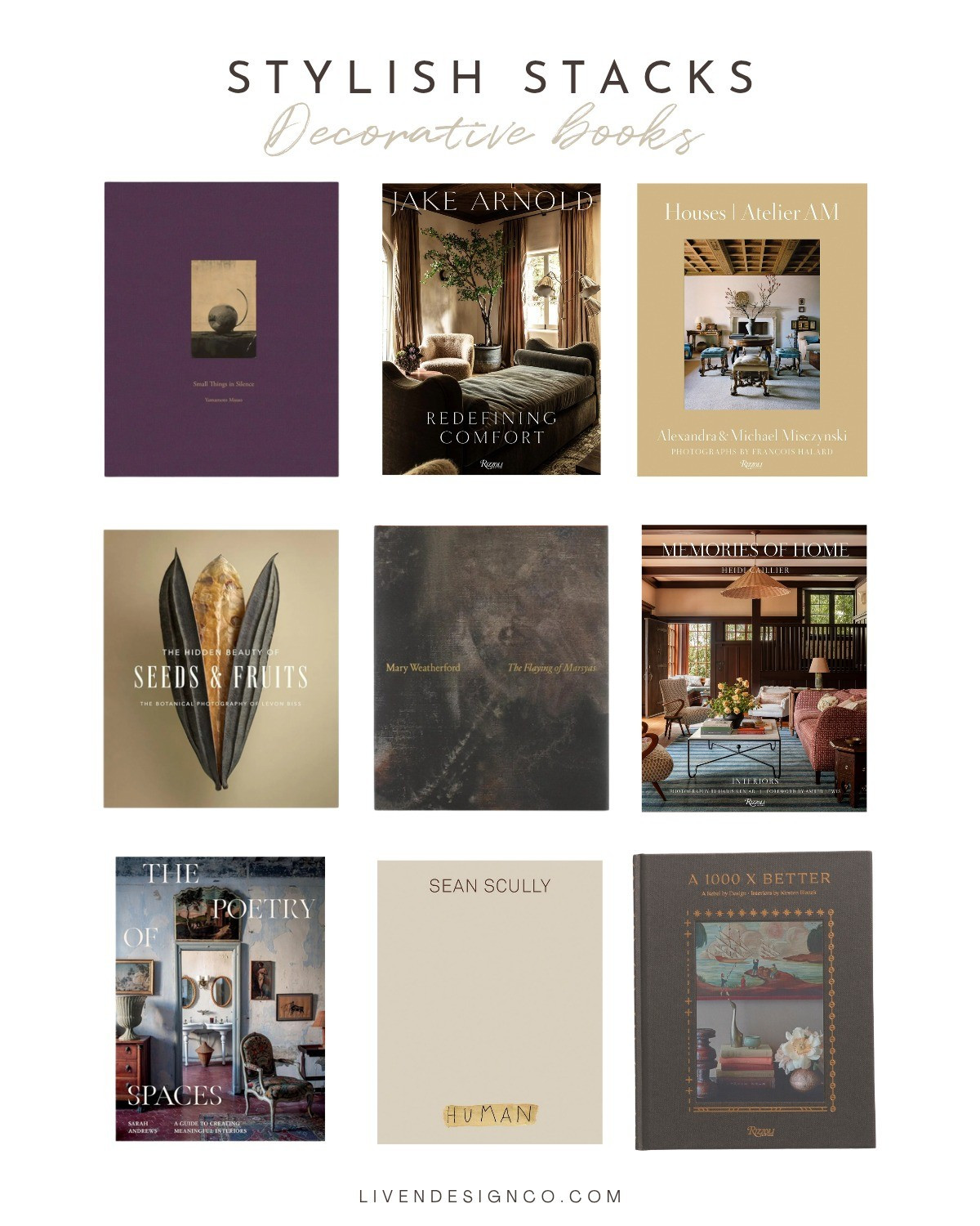 Coffee table books. Home decor. Decorative books. Design book. Art book. Console styling 

#LTKSeasonal #LTKHome #LTKSaleAlert