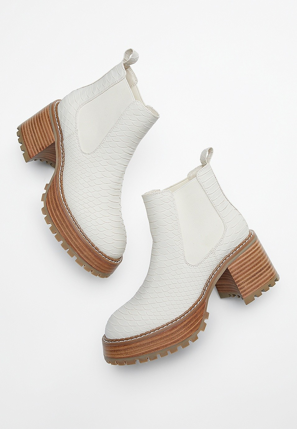 MIA™ Zamantha White Platform Boot | Maurices