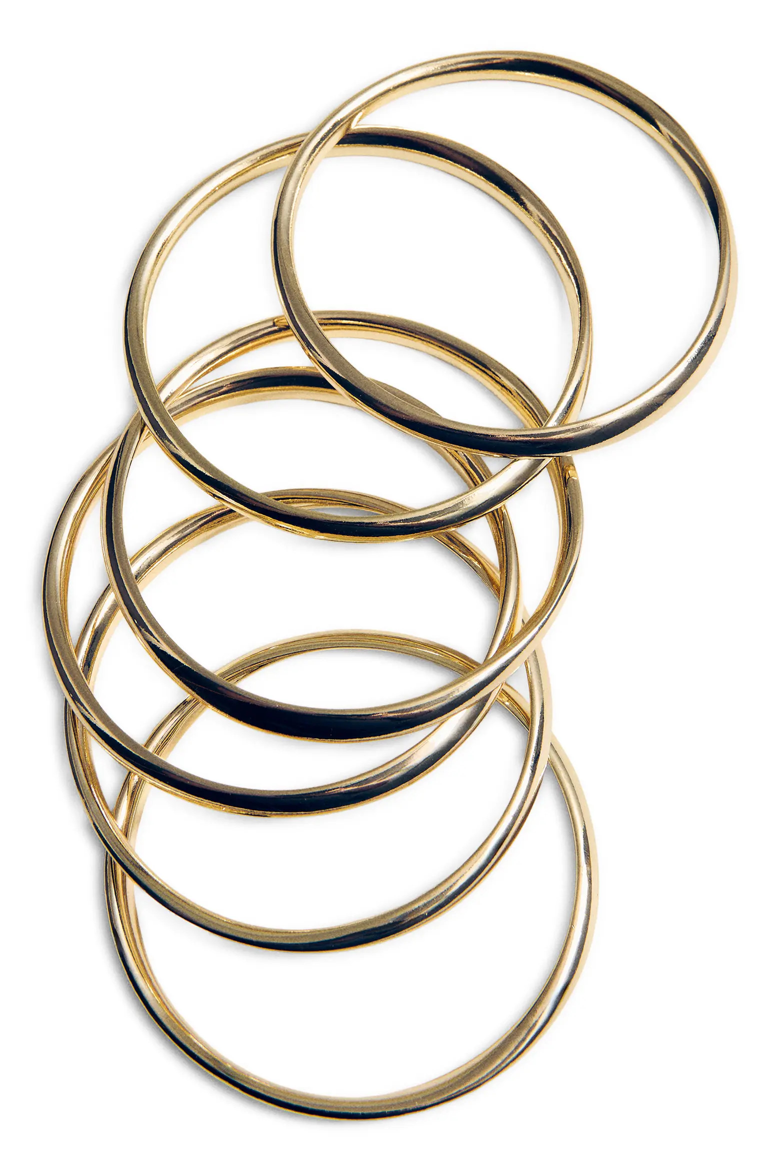 MANGO Set of Six Bangle Bracelets (Women) | Nordstrom | Nordstrom