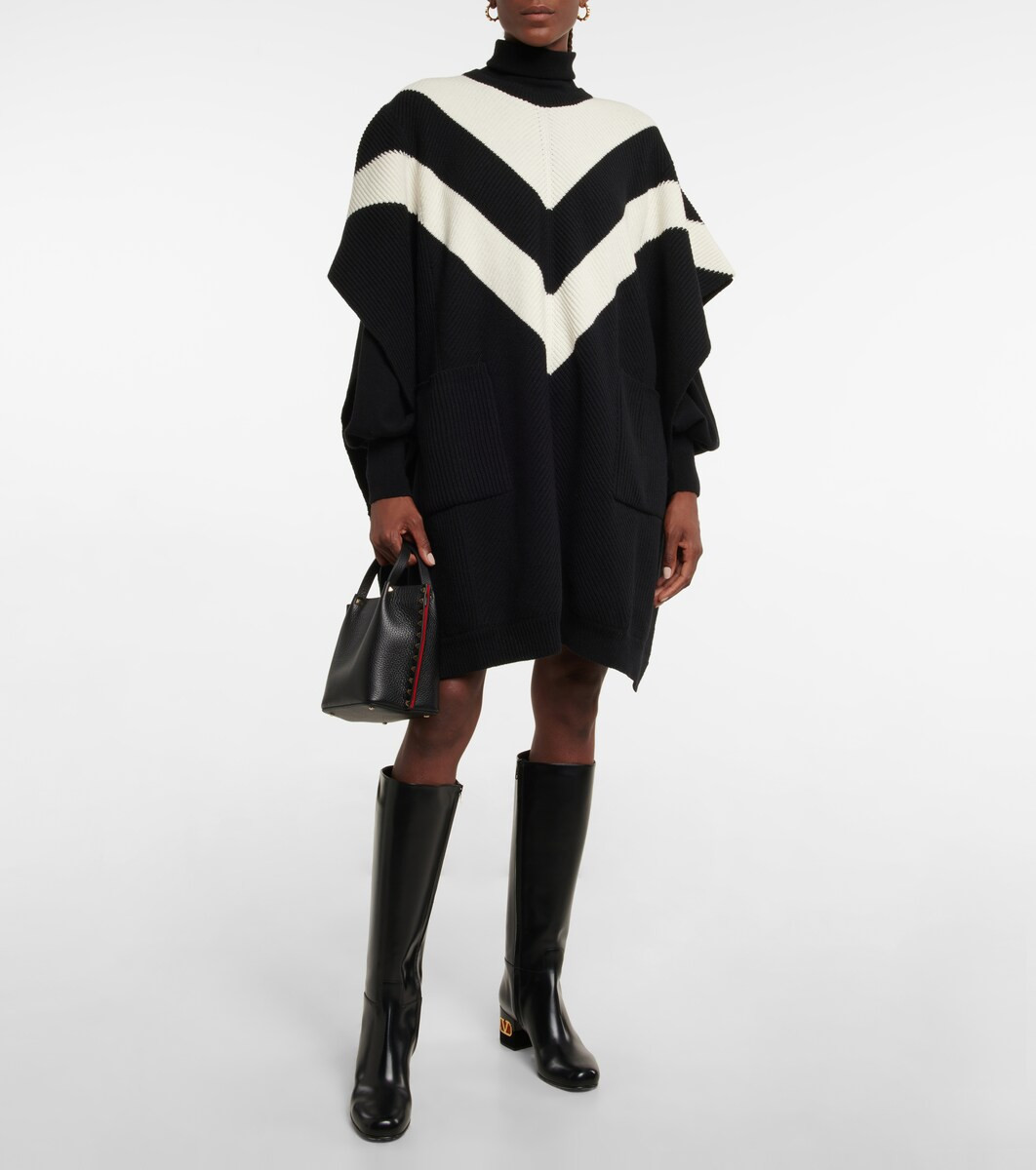 Striped virgin wool poncho | Mytheresa (US/CA)