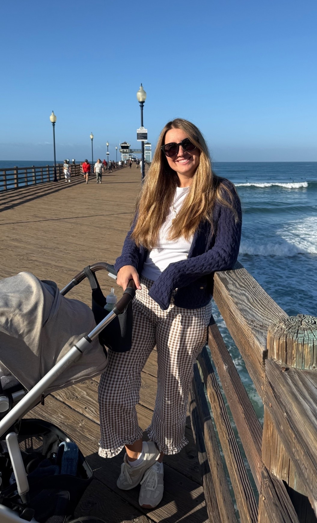 One of my San Diego outfits!! I suggest ordering gingham pants true to size!

#LTKFindsUnder50 #LTKWorkwear #LTKTravel