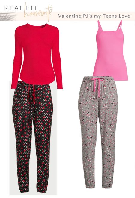 My teens picked out these pajamas for Valentine’s Day!  The pants are so soft… they love them for lounging around.

#LTKover40 #LTKGiftGuide