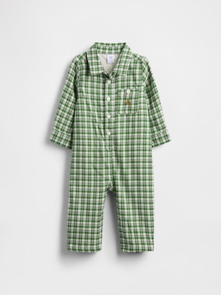 Baby Flannel One-Piece | Gap (US)