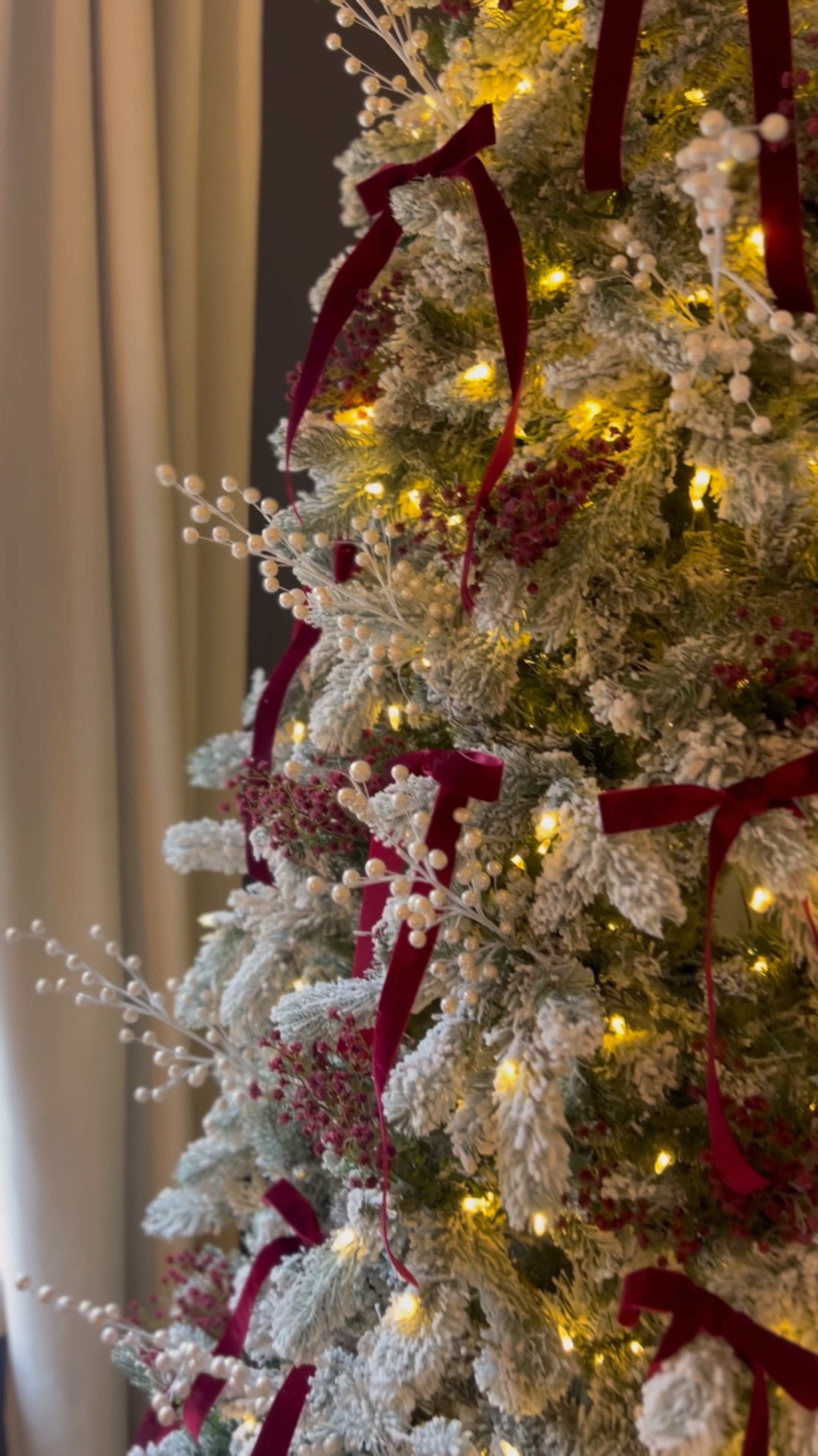 I kept the tree pretty minimal this year and I actually really like that. I’ve linked everything I used here. The ribbon that I used is from TJ Maxx, but I’ve linked similar options from Amazon. The fall floral stems were on a huge sale when I got them! And the pearl stems were 40% off! Hope you get the same deals! 

#LTKHome #LTKVideo #LTKHoliday