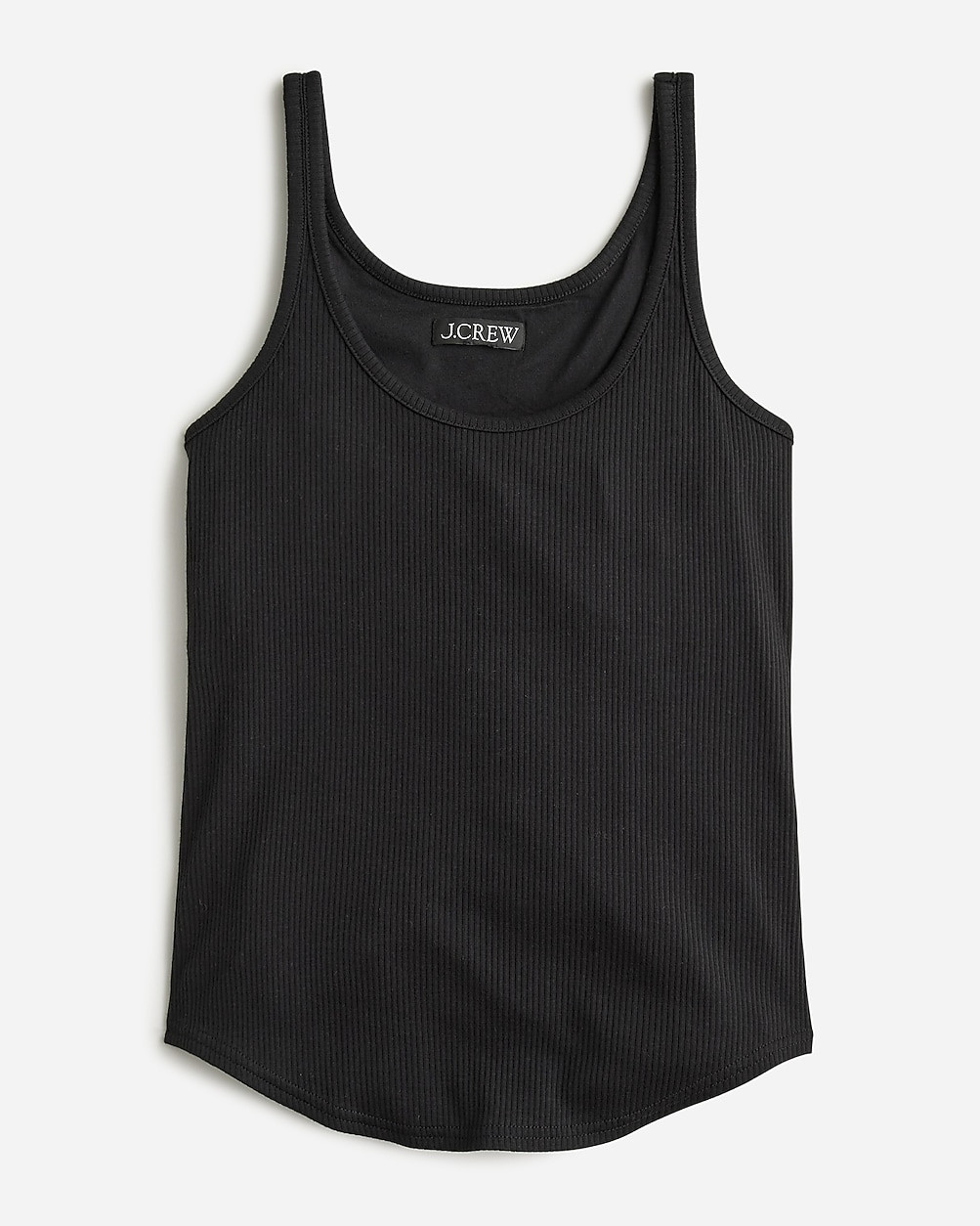 Vintage rib shelf-bra tank top | J. Crew US