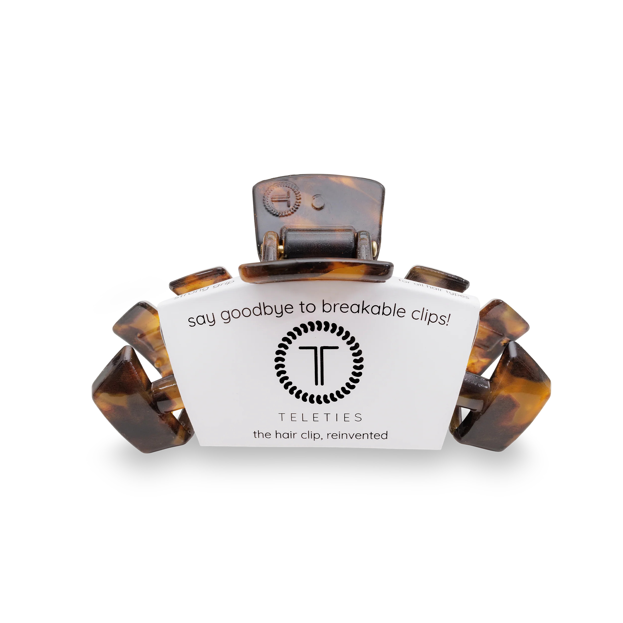 Classic Tortoise Medium Claw Clip | TELETIES