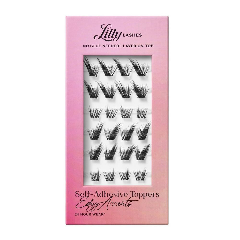 Lilly Lashes Lash Toppers Self-Adhesive Clusters - EdgyAccents | Ulta