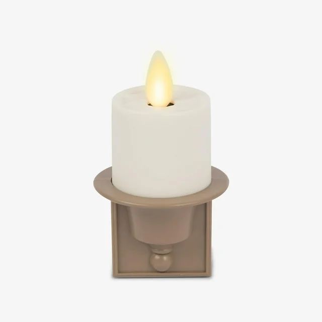 Luminara Flameless Candle Nightlight Patented Flickering Real-Flame Effect Plugs into Outlet - Du... | Walmart (US)