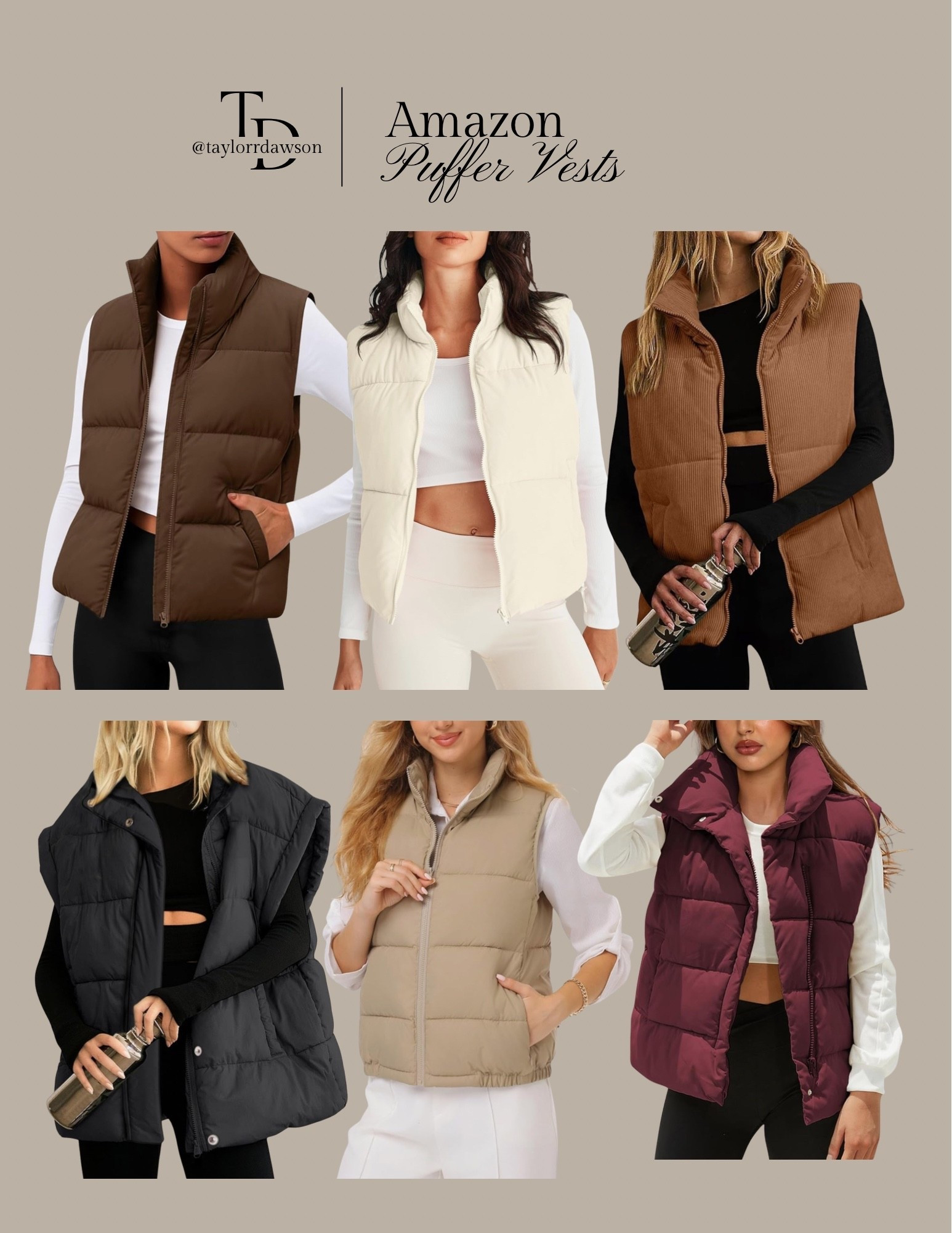 Amazon puffer vests all under $50!



#LTKootd #LTKFindsUnder50 #LTKSeasonal