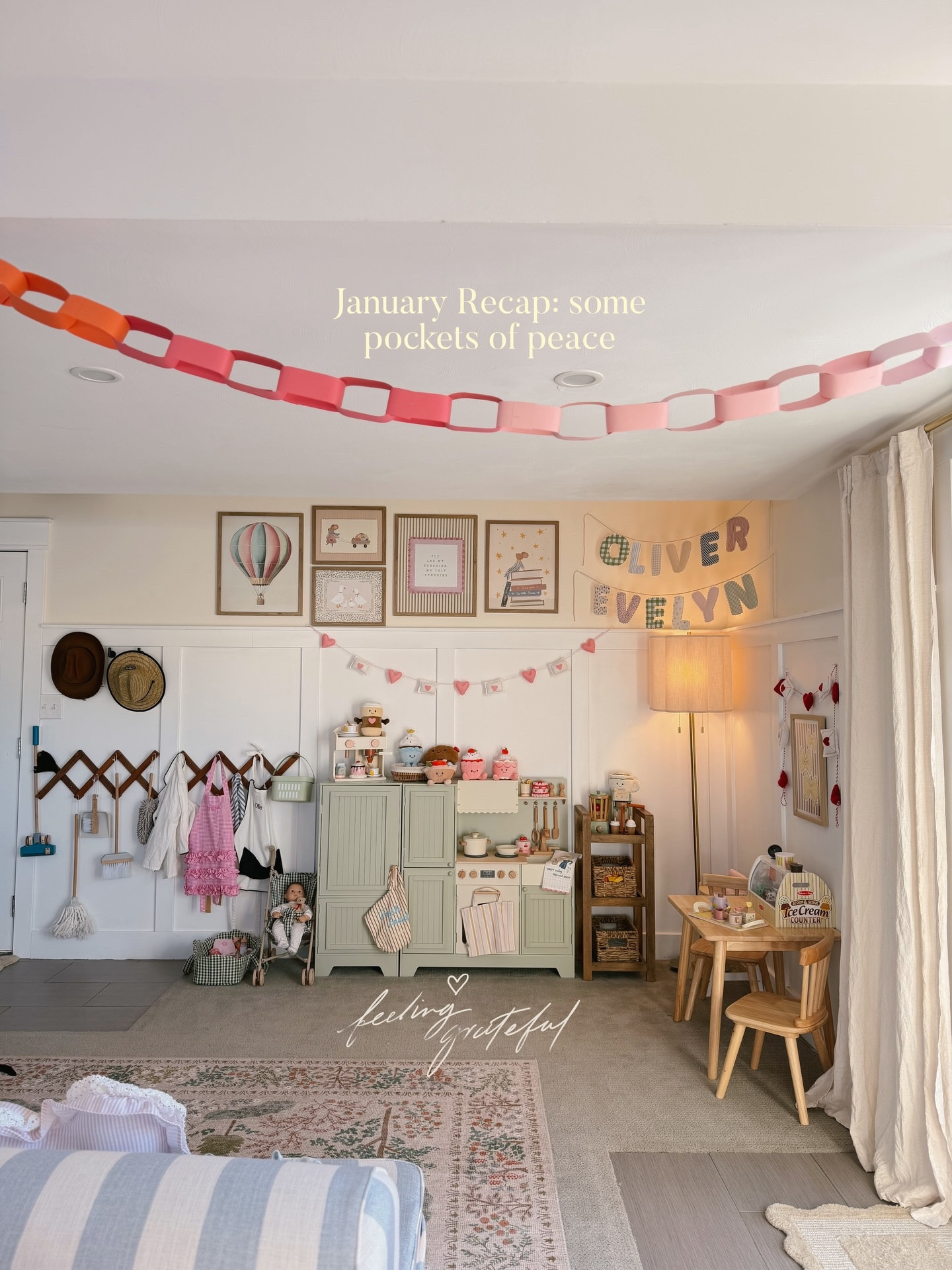 January recap 💘 Felt like the longest month but also flashed before me? Soaking up the slowness of this season with these babies 🥹🥰 a peek inside our month 🫶🏼 — shoutout to @laurenashleypatao for reminding me to use these cutie little icons I have had for years!! I love making graphics like this ❤️❤️ #januaryrecap #januaryphotodump #photodump #playroom #whimsicalplayroom