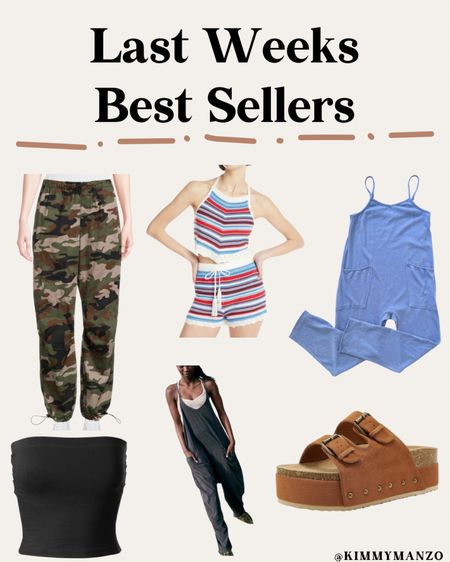 Last weeks best sellers! 

Free People style
FP look for less
Amazon finds 
Camo joggers 
Cargo pants 
Summer set 
Summer outfit 
Kids fashion 

#LTKFamily #LTKKids #LTKMidsize