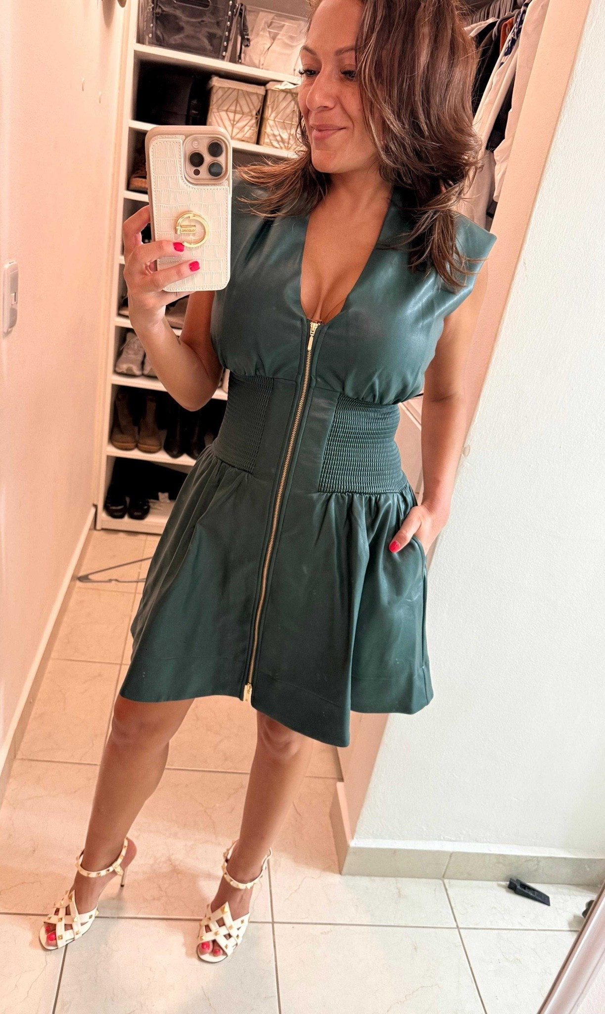 Deciding what outfits to pack for this year’s LTK conference. Just love the silhouette of this dress 💙 as for the heels, I am so in love with my new Valentino heels! 🤍

They are absolutely AMAZING; so cool, so pretty 👠

#FashionGirl #LTKStyle #LTKCon #LTKootd #LTKOver40

#LTKstyletip #LTKshoes #LTKpetite