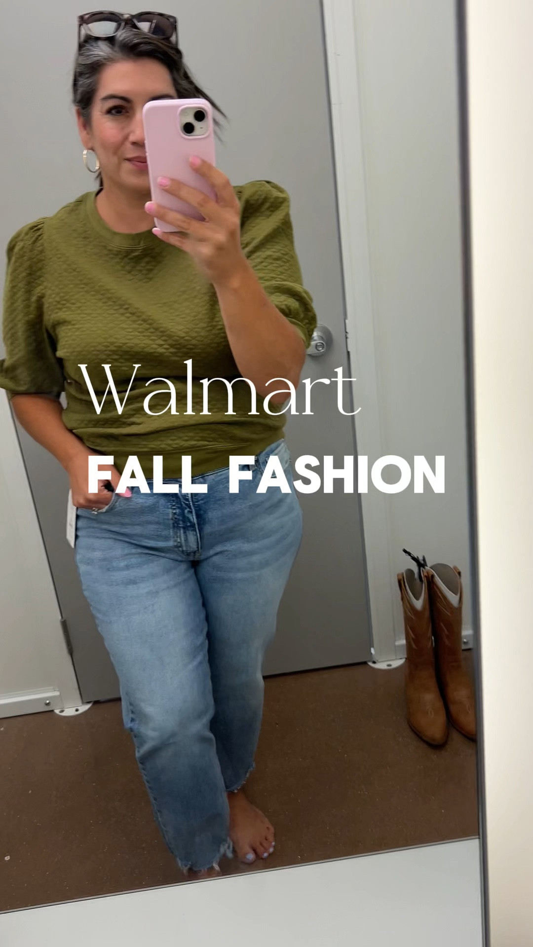 Found a new pair of jeans that I LOVE at Walmart! Just in time for fall ✨I actually loved everything . Fits TTS 

Walmart fall fashion
Midsize fall fashion
Fall jeans
Time and tru jeans
Fall outfits  #walmart #walmartjeans #timeandtru

#LTKFindsUnder50 #LTKFallSale #LTKSeasonal
