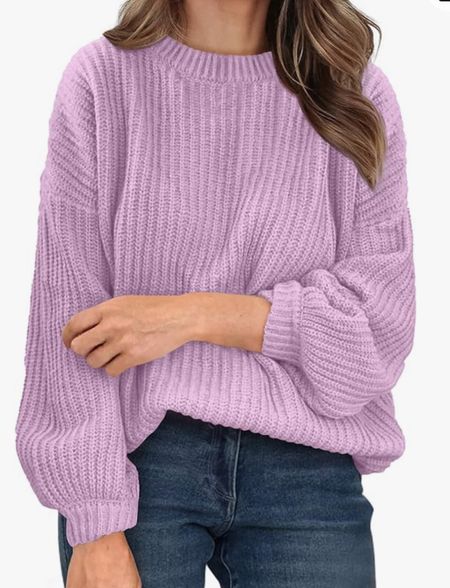 Lightweight sweater perfect for spring! 💜
🔗on deal for Amazon spring sale !

#LTKfindsunder50 #LTKSeasonal #LTKsalealert