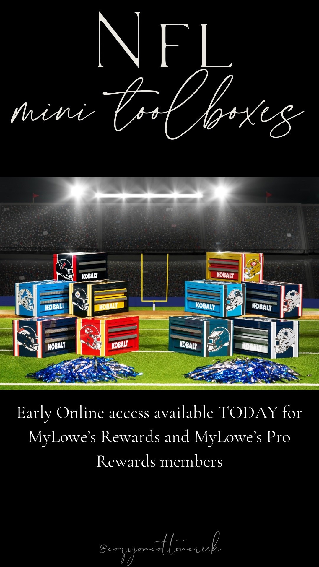 NFL mini toolboxes available to my Lowe’s rewards members now!

#LTKMens #LTKSeasonal
